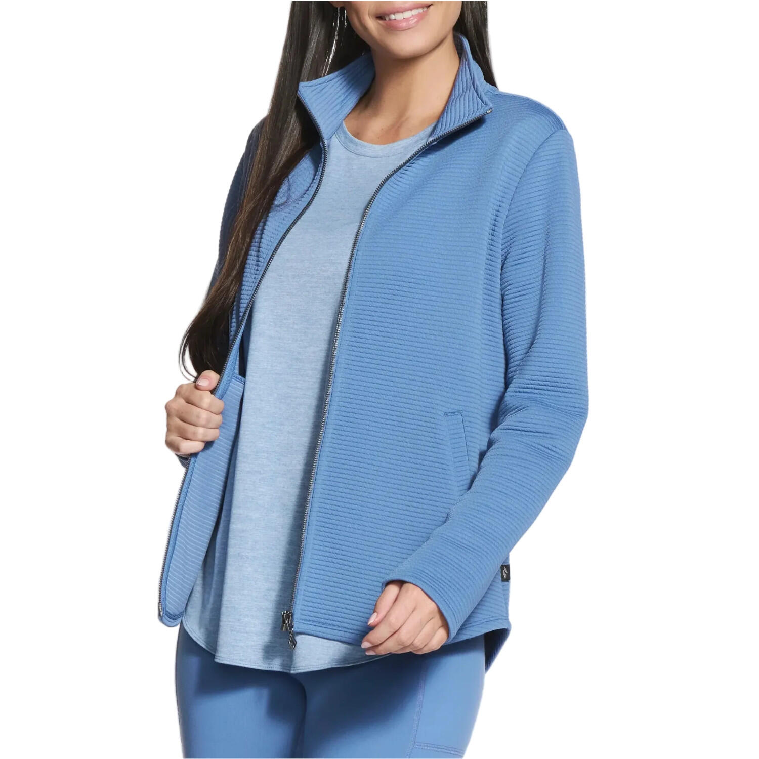 Bluza dresowa sportowa damska The Hoodless Hoodie GoWalk Shine Jacket 3/3