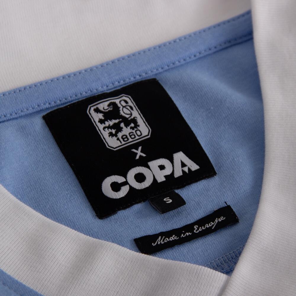 Koszulka retro dla dorosłych - TSV 1860 Monachium 1965/66 - Niebieski 5/7