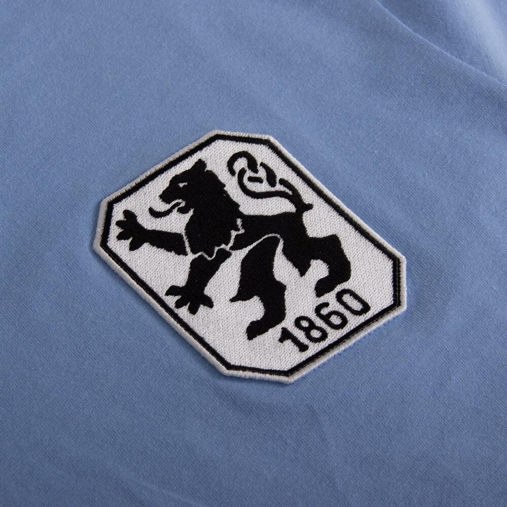 Koszulka retro dla dorosłych - TSV 1860 Monachium 1965/66 - Niebieski 4/7