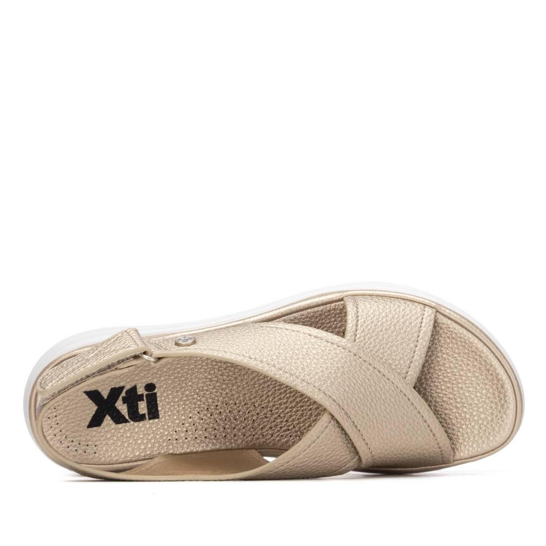 Sandalia De Mujer Xti 145172 Oro 5/5