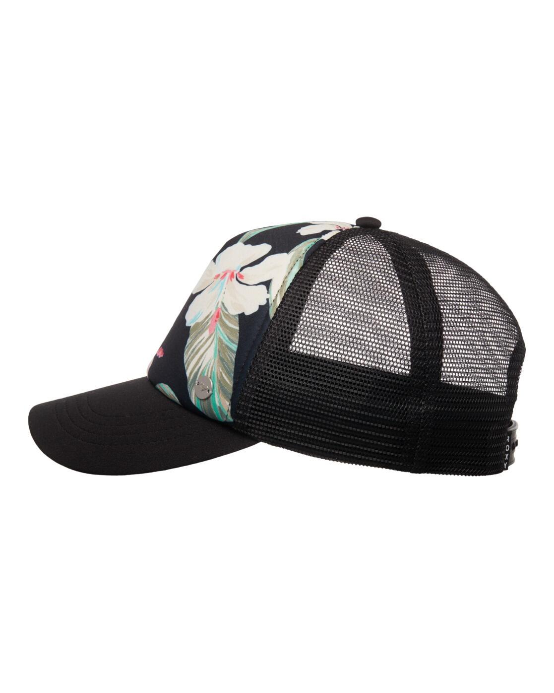 Gorra trucker BEAUTIFUL MORNING Negro Mujer 3/4