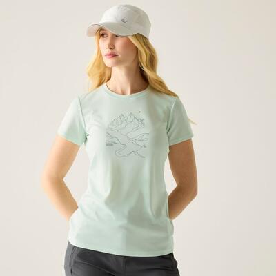 T-shirt grafica a maniche corte Fingal da donna 2/7