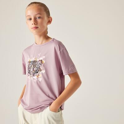 T-shirt graphique amusant et léger à manches courtes pour enfants