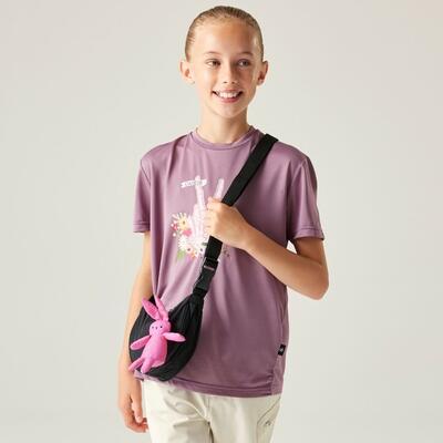 T-shirt graphique amusant et léger à manches courtes pour enfants