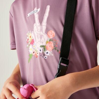 T-shirt graphique amusant et léger à manches courtes pour enfants 4/7