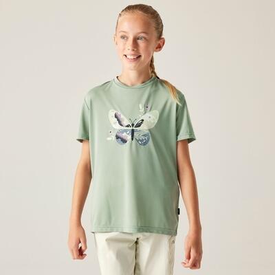 T-shirt graphique amusant et léger à manches courtes pour enfants