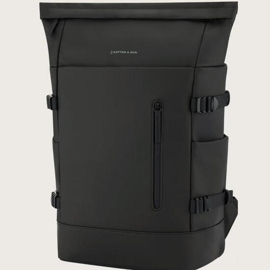 Rucksack Kapten & Son Helsinki Schwarz