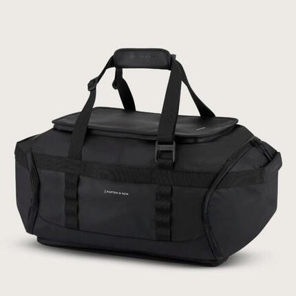 Rucksack Kapten & Son Lisbon Reisetasche Rucksack M Schwarz