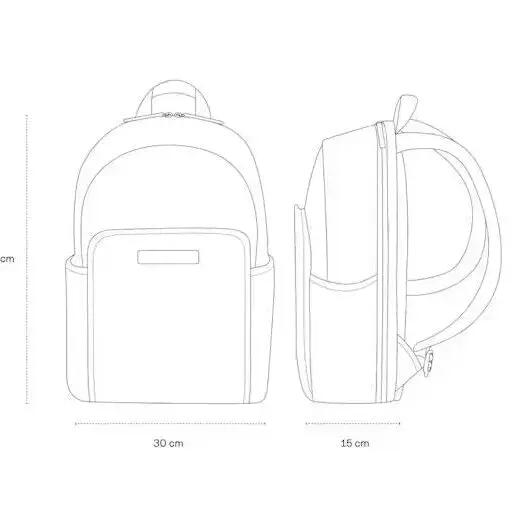 Backpack Kapten & Son Aalborg Black