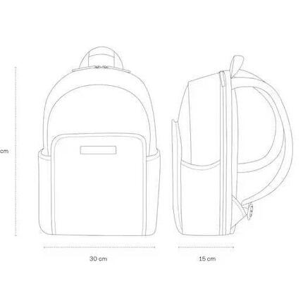 Rucksack Kapten & Son Aalborg Schwarz