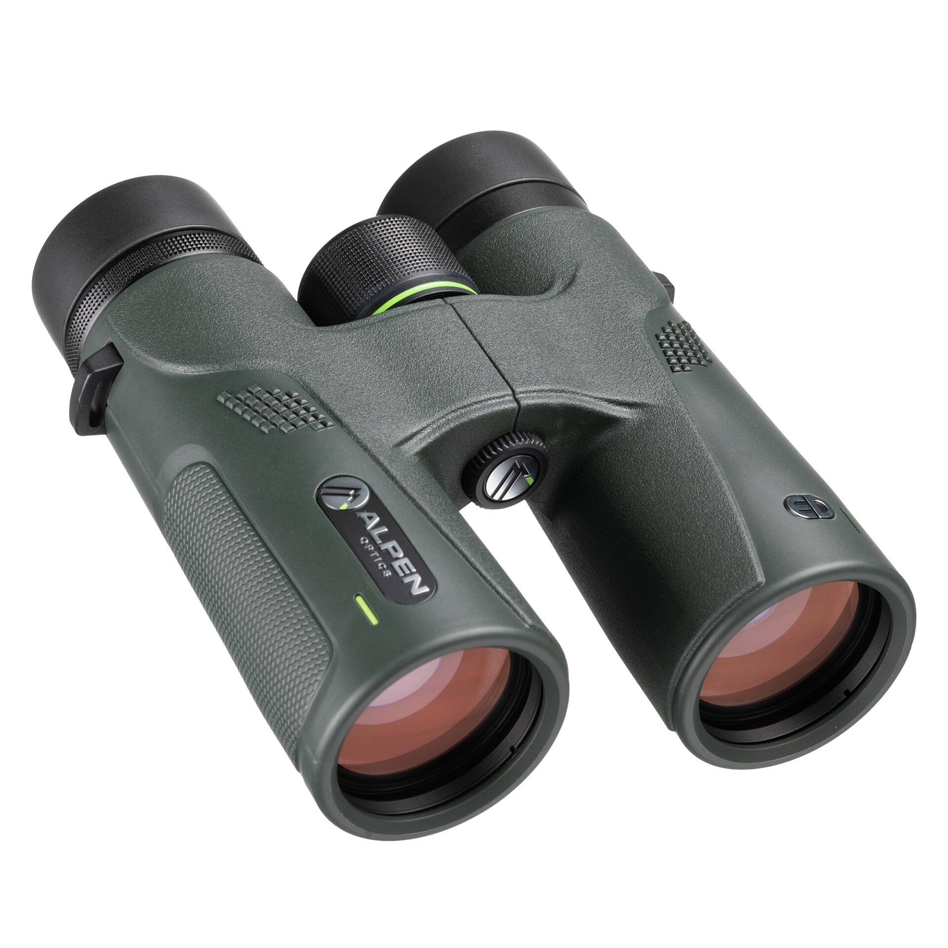 ALPEN OPTICS Prismáticos 10x42 ED Chisos con recubrimiento de fase PXA 2/7
