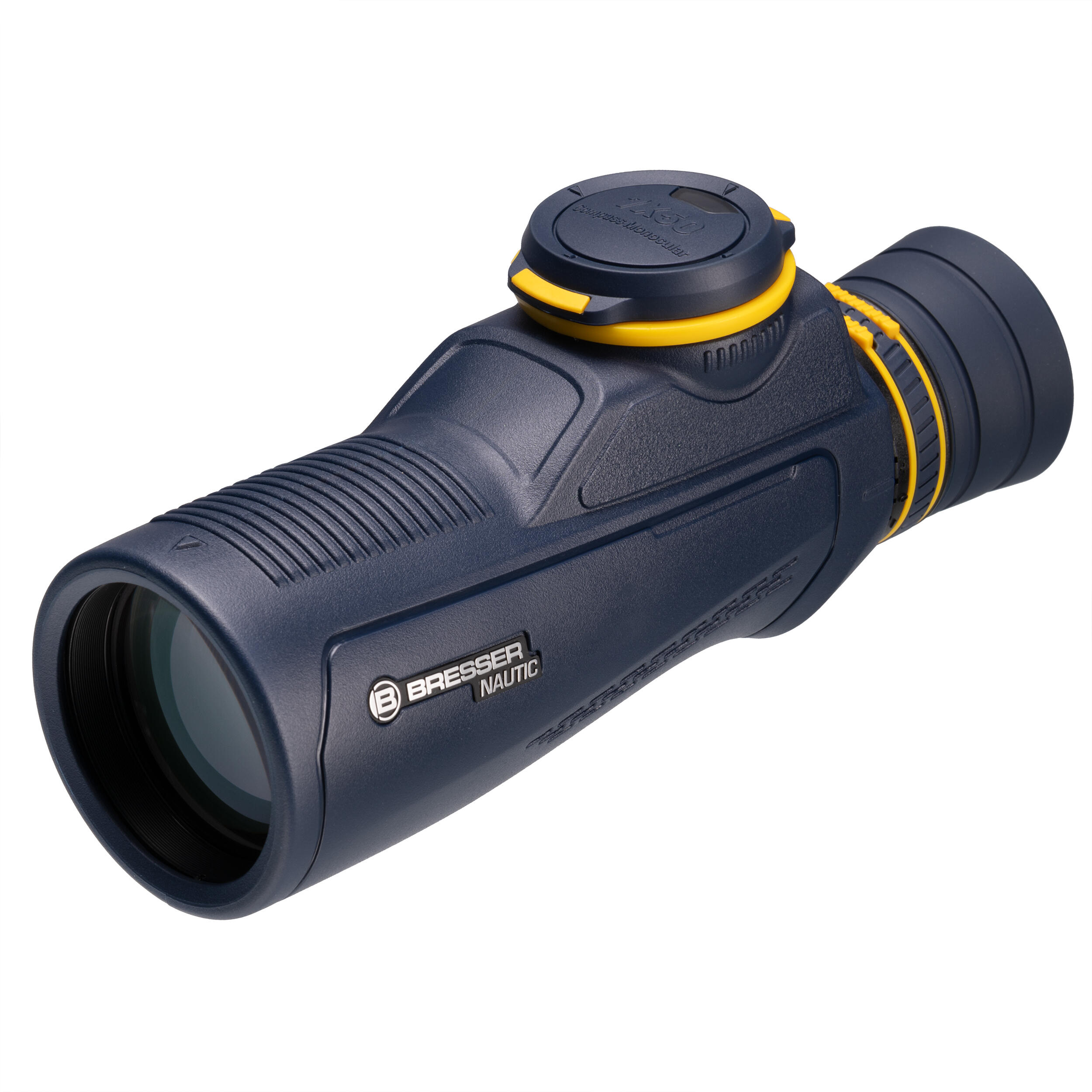 Monocular Náutico 7x50 con brújula iluminada, retícula, BaK-4 y ocular plegable! 2/6