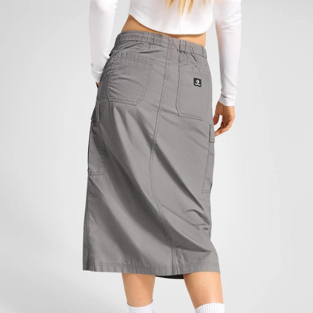 LONG WOWEN CARGO SKIRT SHARKSKIN 2/5