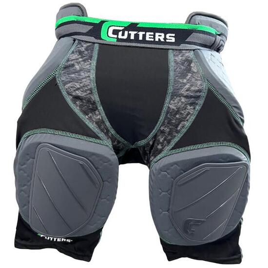 Cutters REV Impact 5Pad Short w/Hard Cap Boys M Size