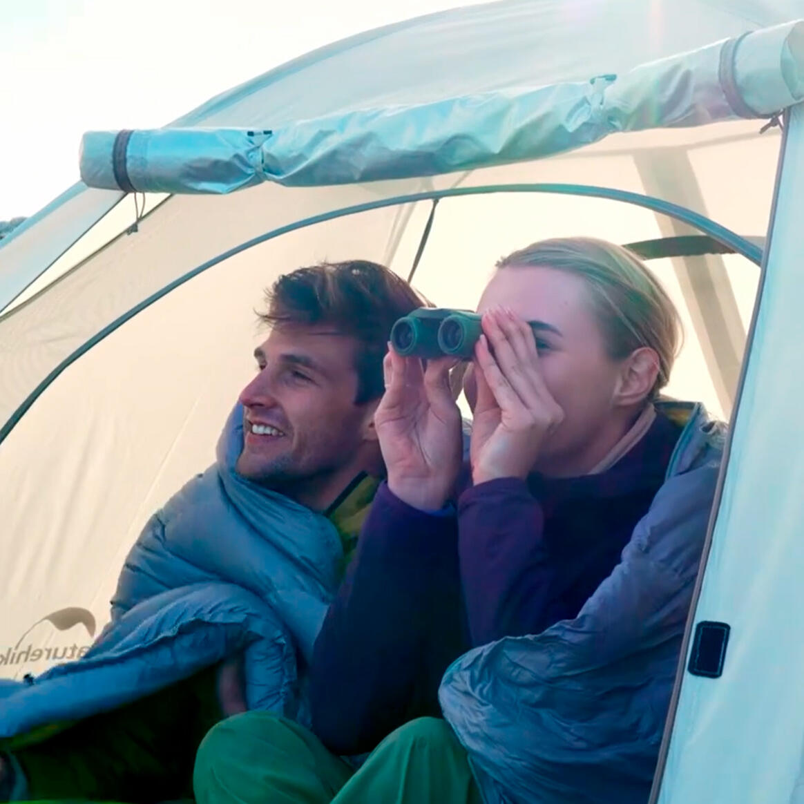 Tente portable Naturehike pour 2 personnes, protection UV UPF50+ 3/7
