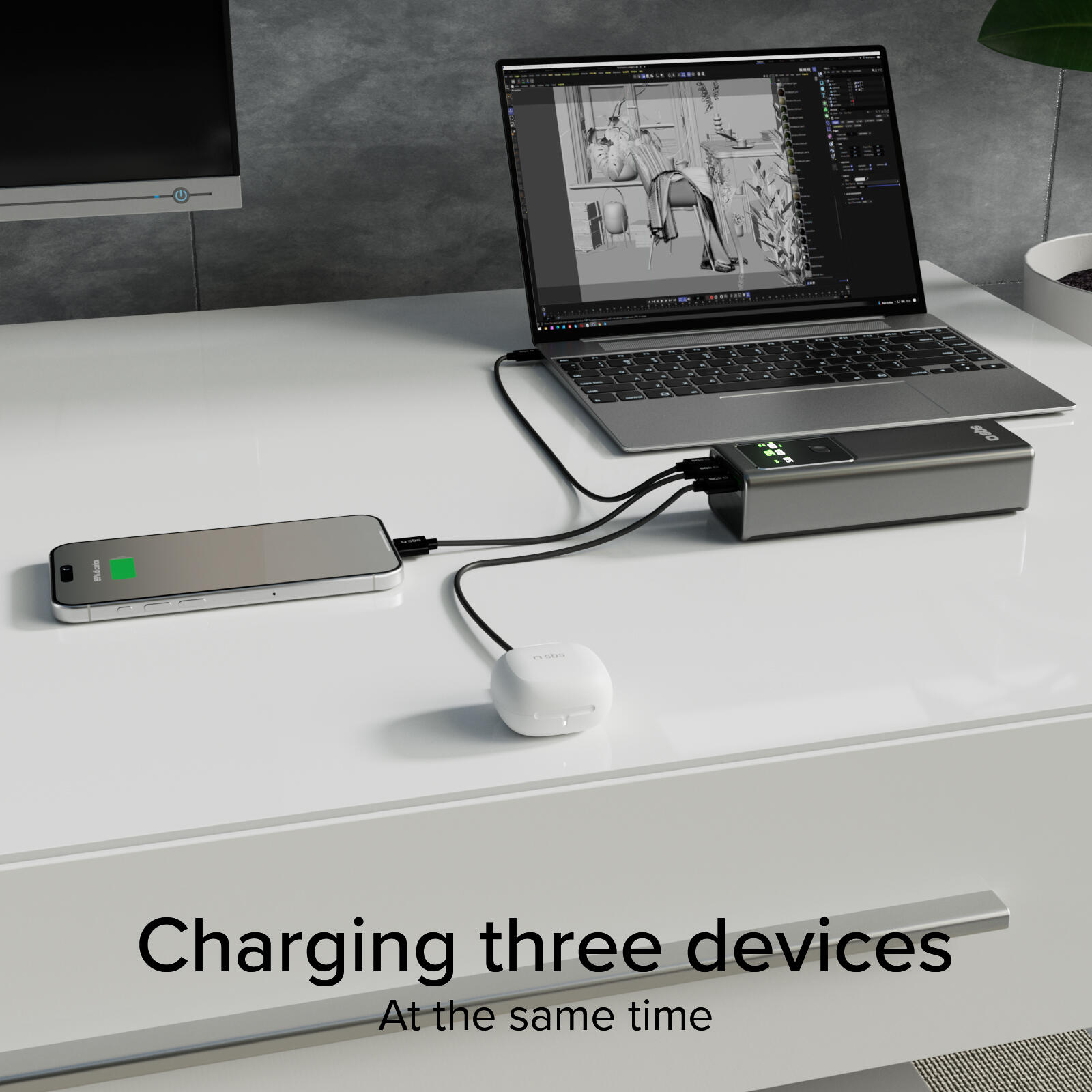 Powerbank 20000 mAh, con PD 100W 7/7