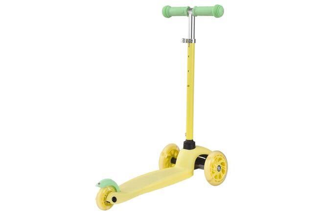 Kinderstep driewieler teeny geel 2/5