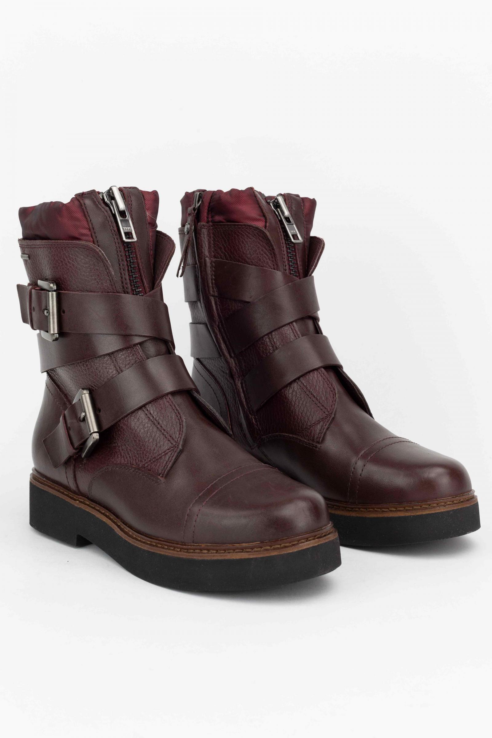 Geox Botas D Rayssa Abx B Rojo 3/4
