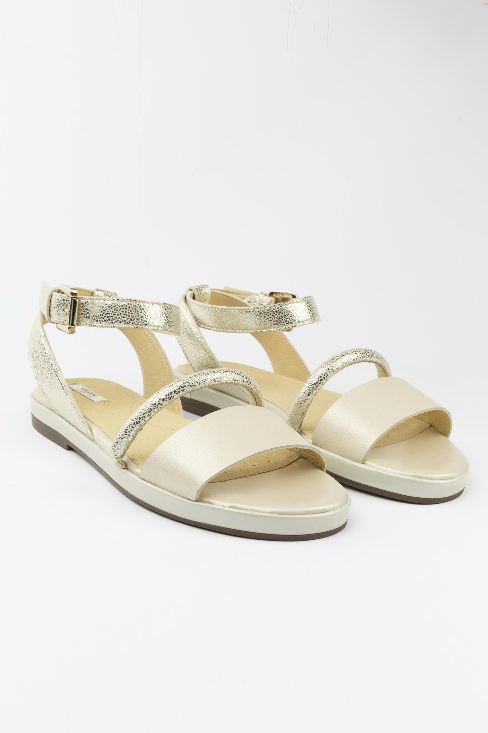 Geox Sandalias D Kolleen B Beige 2/4