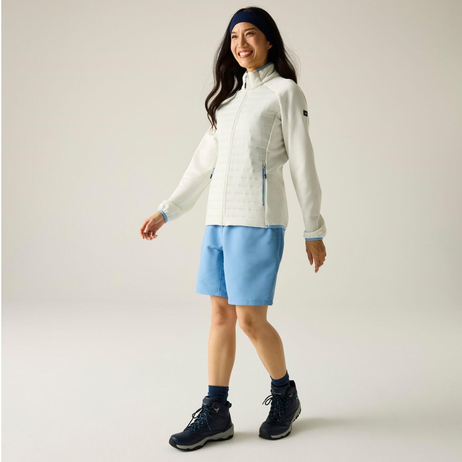 Giacca ibrida trapuntata stretch resistente all'acqua da donna Clumber 4/6