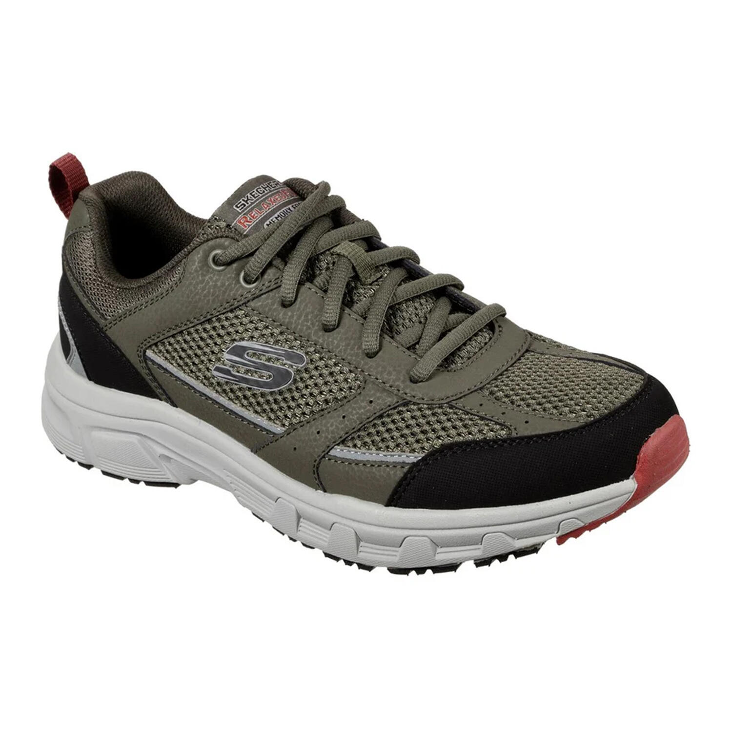 Skechers Mens Oak Canyon Verketta Leather Trainers