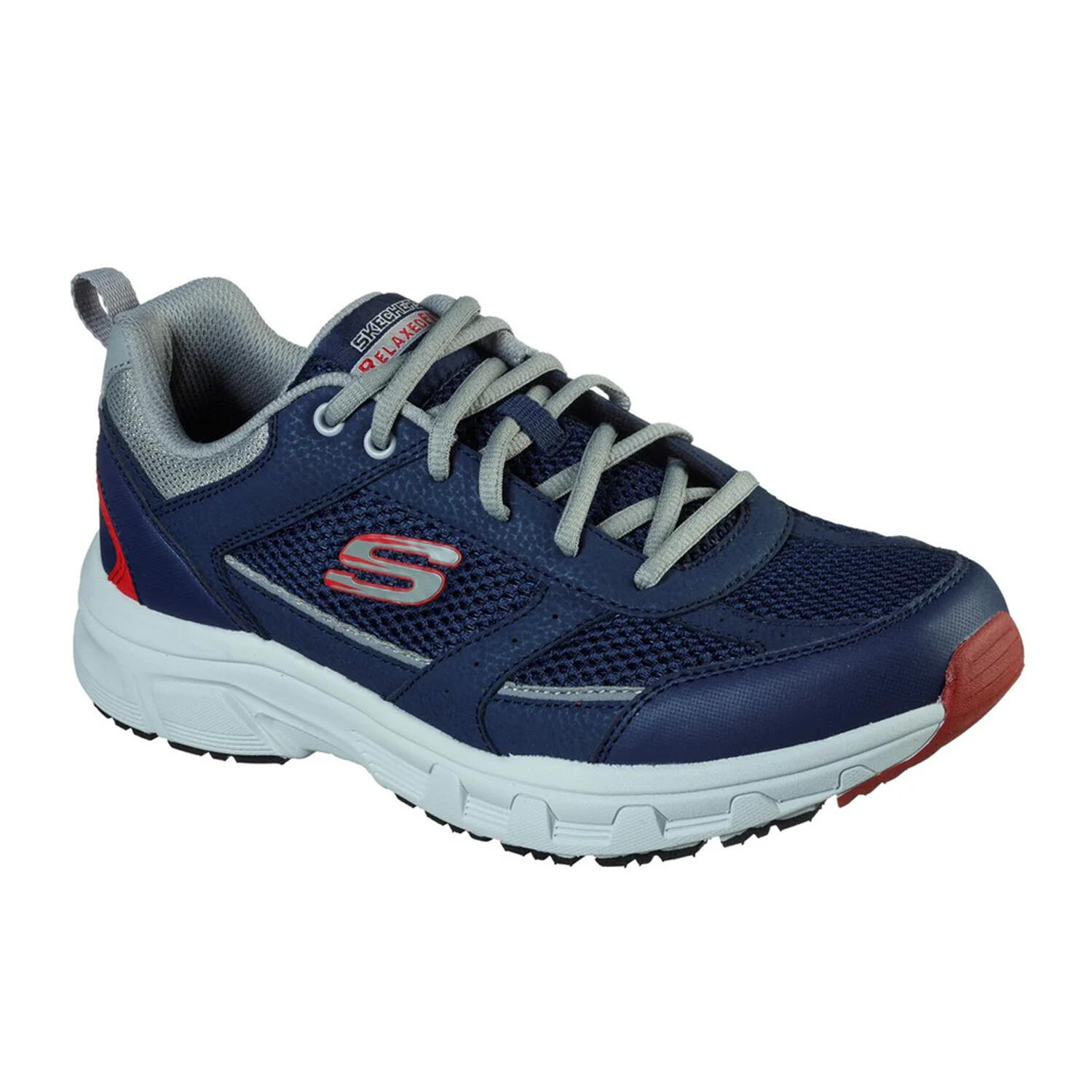 Skechers Mens Oak Canyon Verketta Leather Trainers