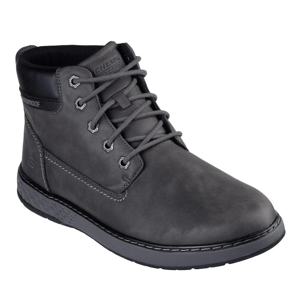 Skechers Mens Garlan Deno Trainers