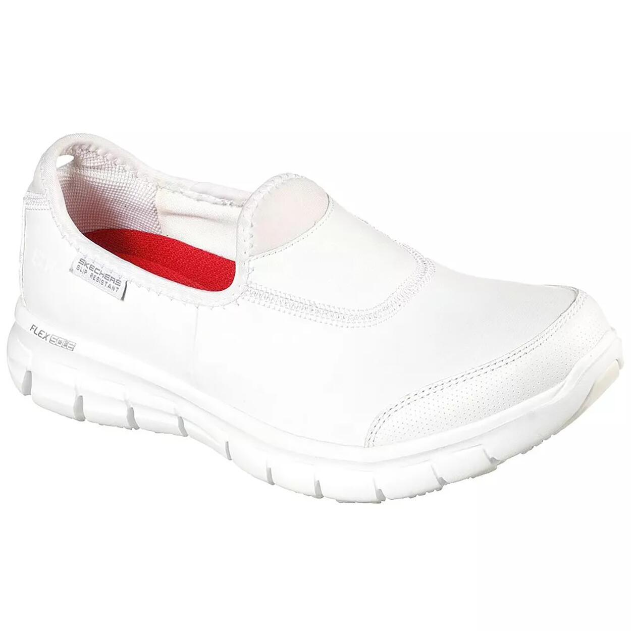 Skechers Womens Sure Track Slip Resistant Slip On Work Shoe