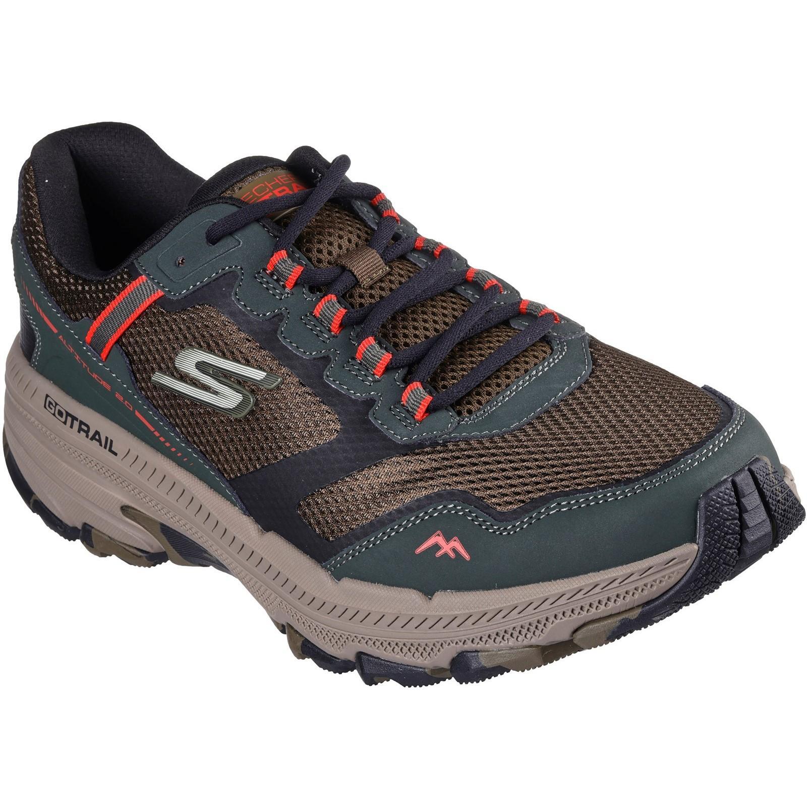 Skechers Mens Go Run Trail Altitude 2.0 Marble Rock 3.0 Leather Walking Shoes