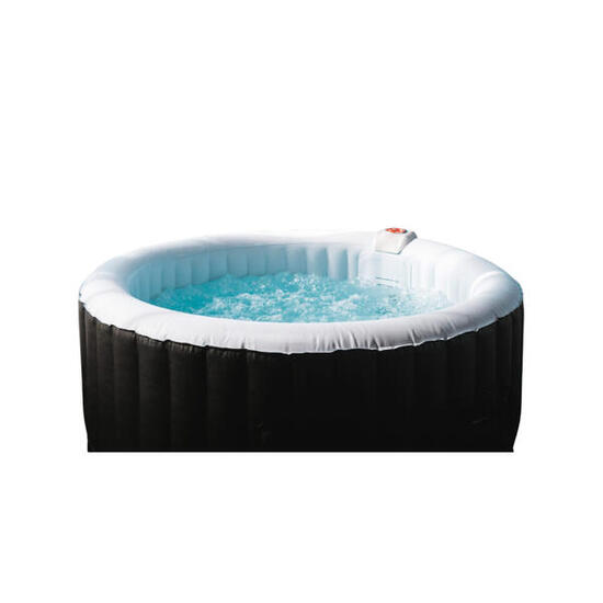 Spa gonflable 4 places rond Ospazia - Diamètre : 185 cm - Filtre et bâche inclus