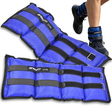 Hantle miękkie Enero Fit regulowane 2x1,5 kg