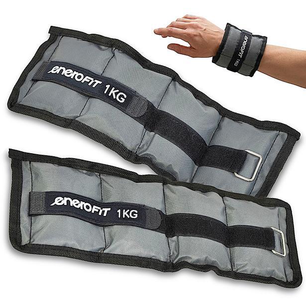 Hantle miękkie Enero Fit regulowane 2x1 kg