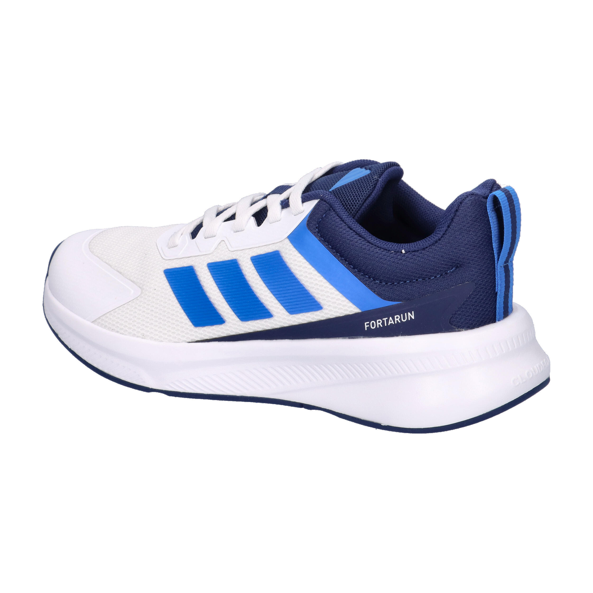Adidas FortaRun 4.0 J blanc - chaussure multisport enfant 3/7