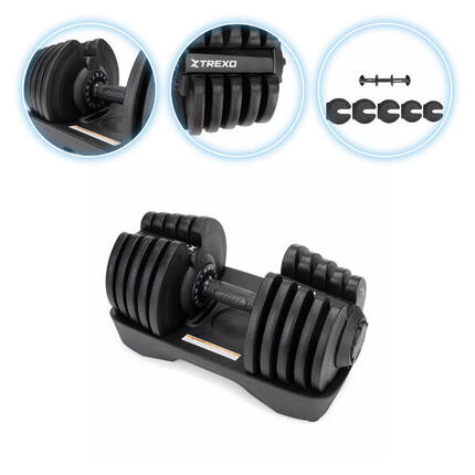 XTREXO TXO-B4W001 verstellbare Hantel