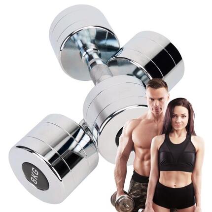 Hantle chromowane XTREXO 2x8 kg