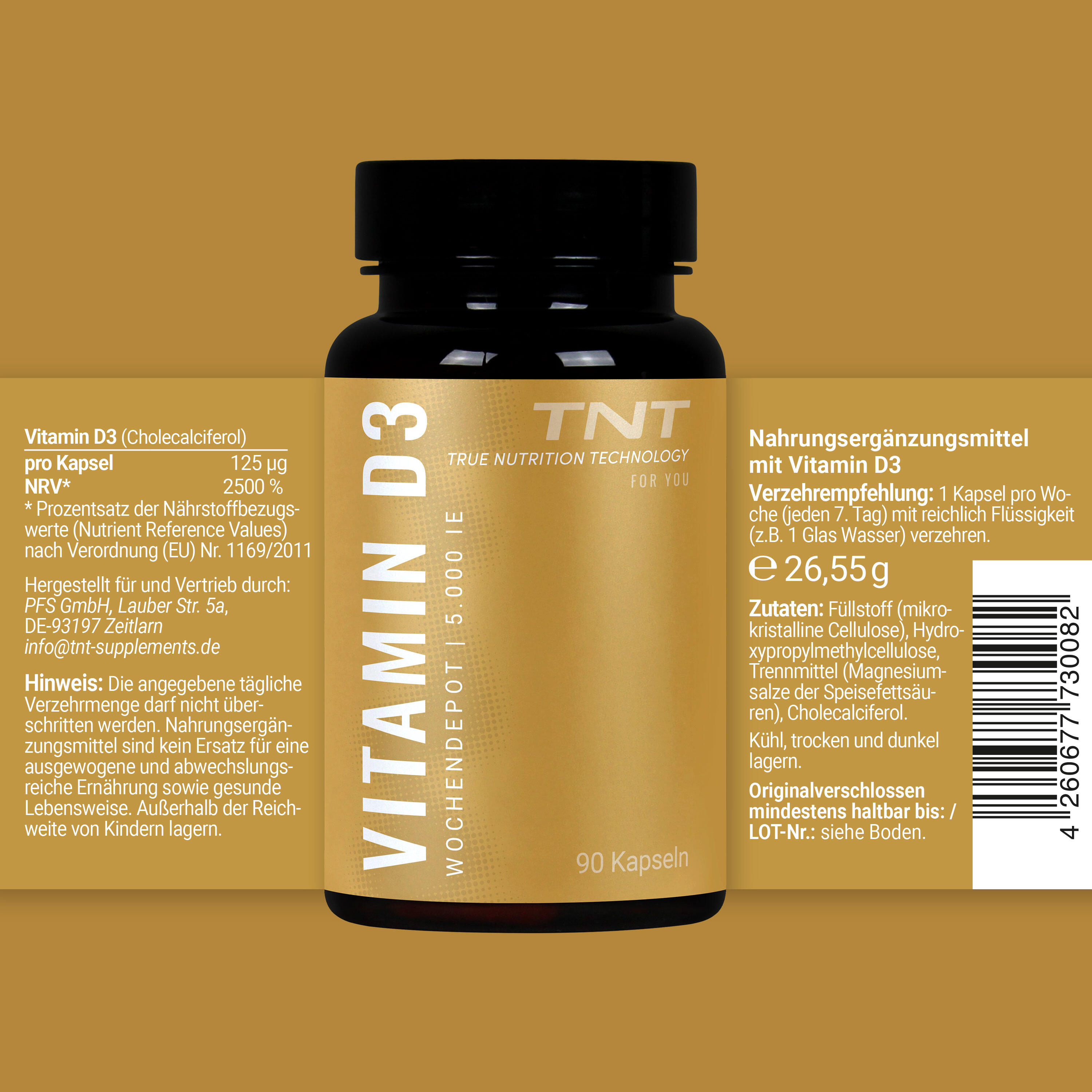 Vitamin D3 Wochendepot Kapseln 5/7