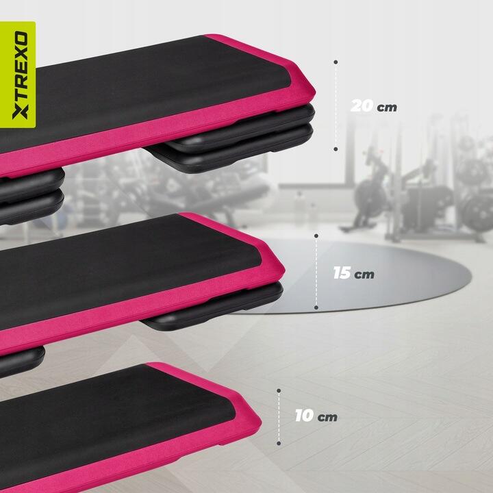 XTREXO Aërobe aerobicsstap 5/7