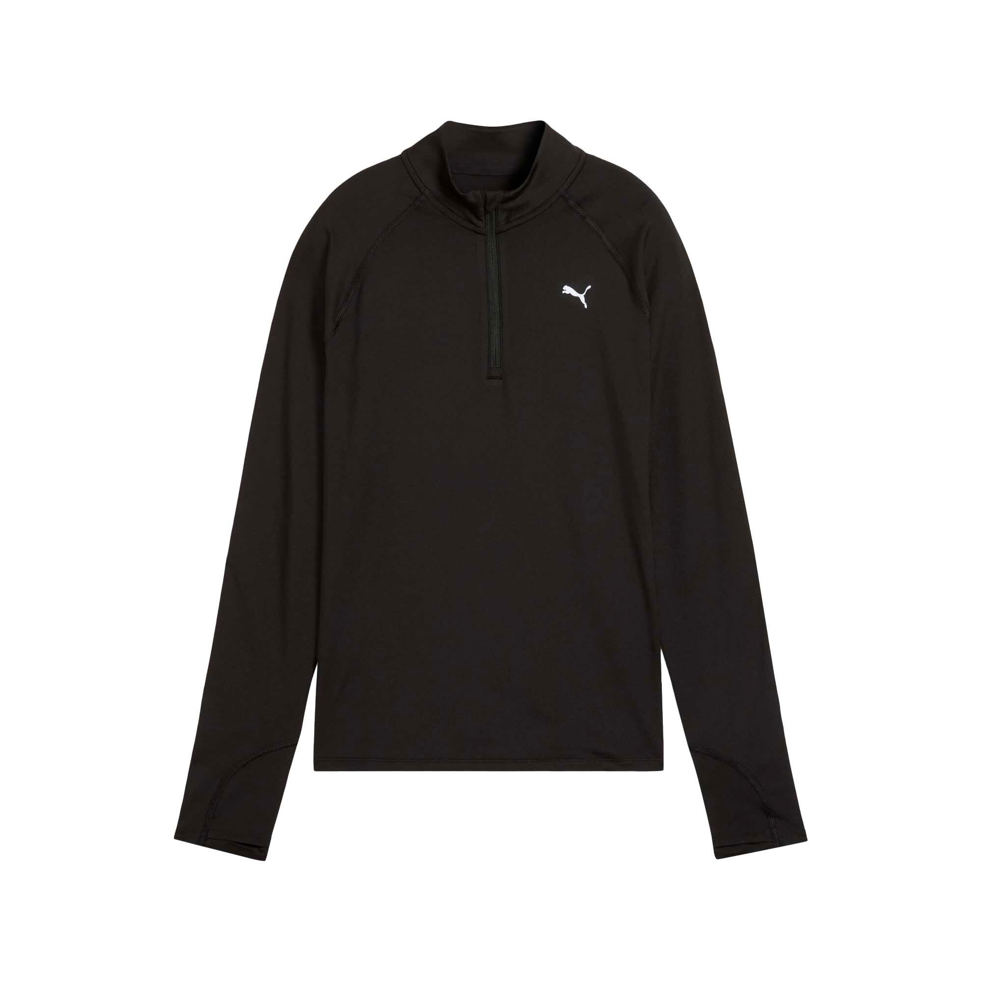 Tricou Puma W Run Velocity Cloudspun 1/4 Zip Femeie