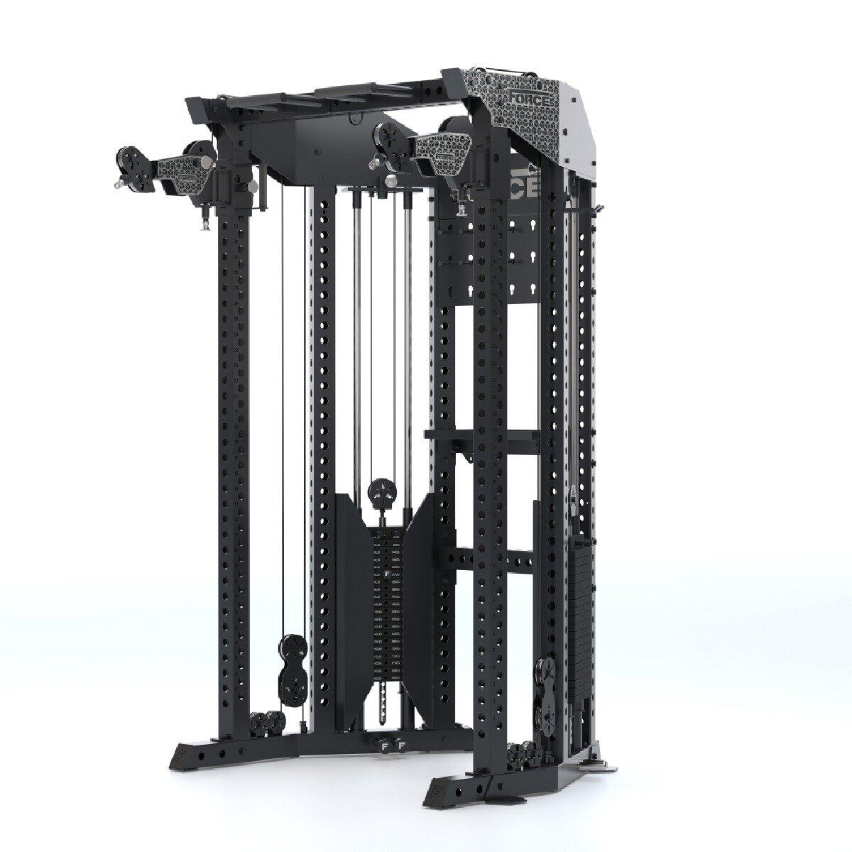 Functional Trainer Rack CORNERSTONE® - Doble Polea Ajustable + Rack Force 2/5