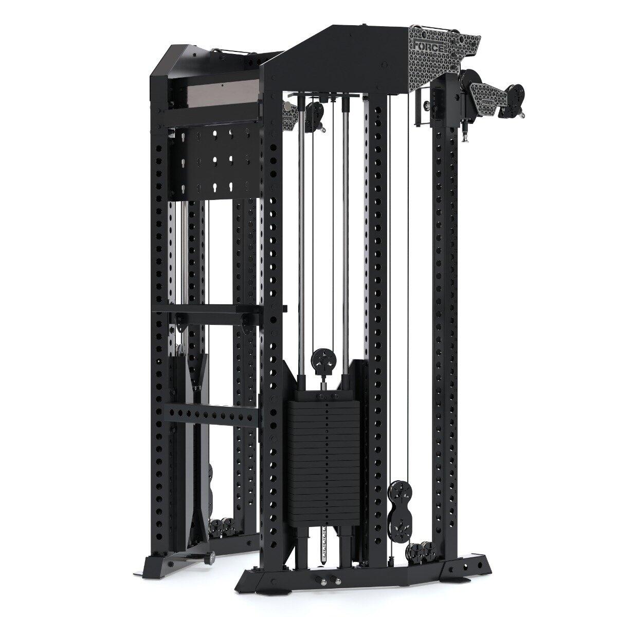 Functional Trainer Rack CORNERSTONE® - Doble Polea Ajustable + Rack Force 5/5
