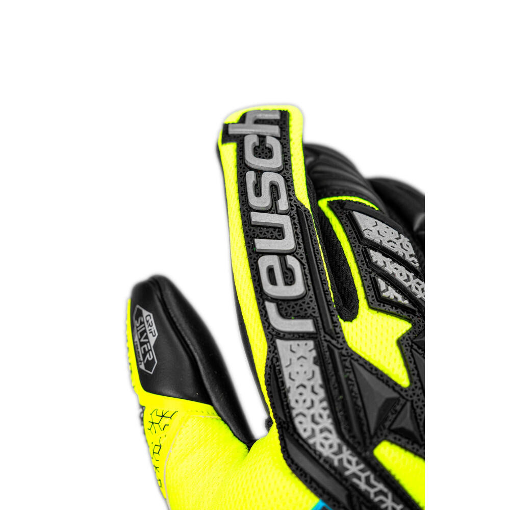 Dziecięce rękawice bramkarskie Reusch Football Attrakt Freegel Silver 6/7