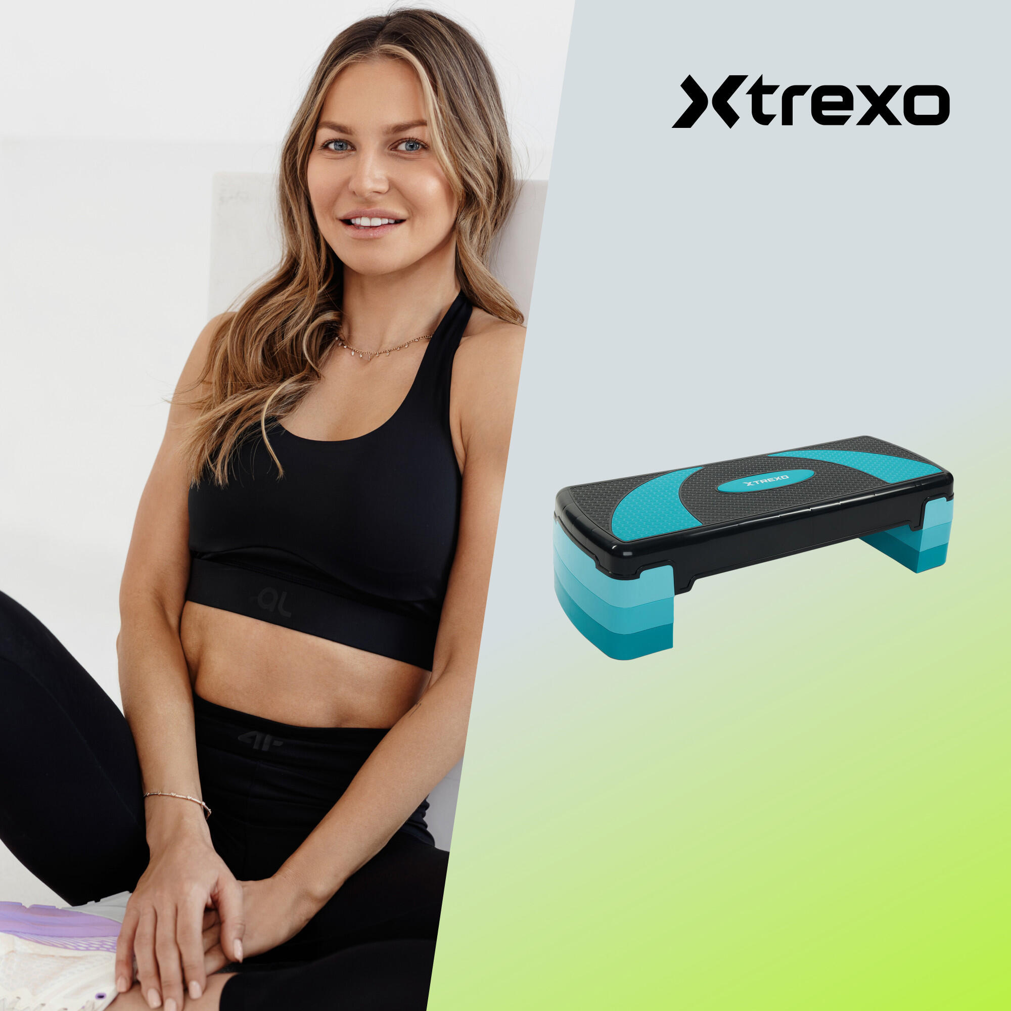XTREXO TXO-B4W009 aerobik lépés 2/7