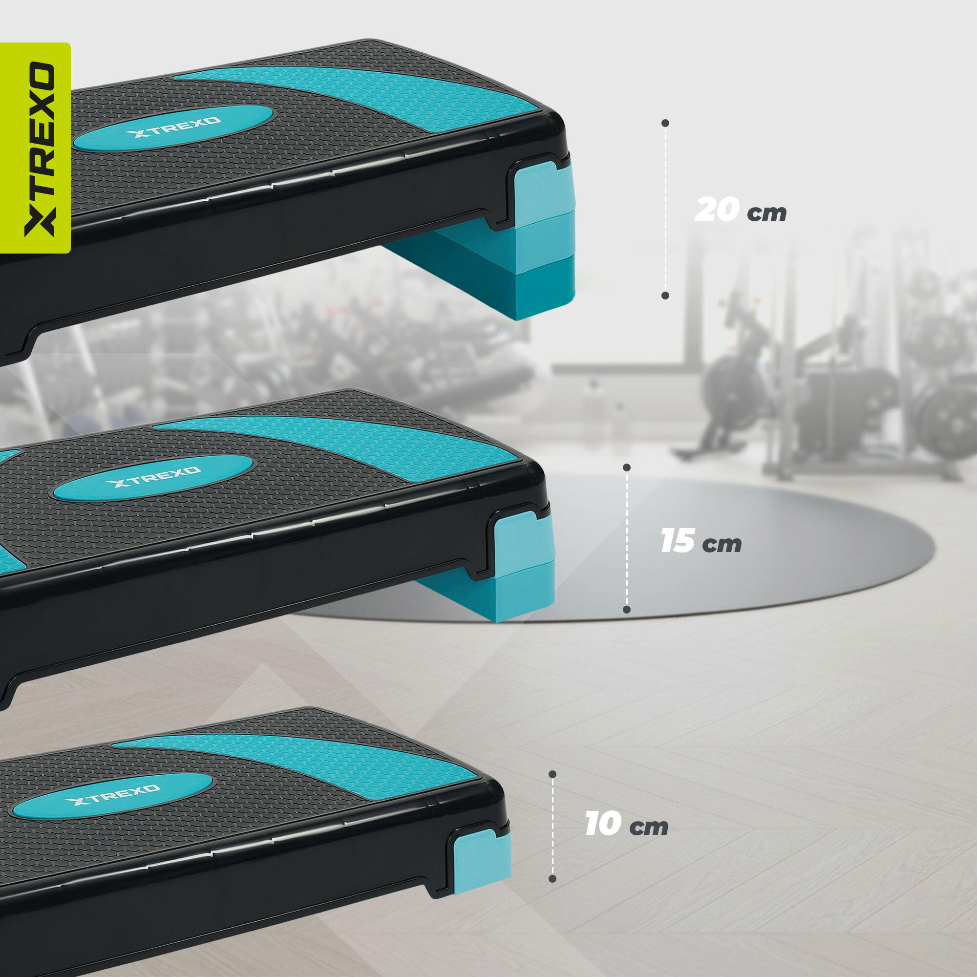 XTREXO TXO-B4W009 step d'aérobic 4/7