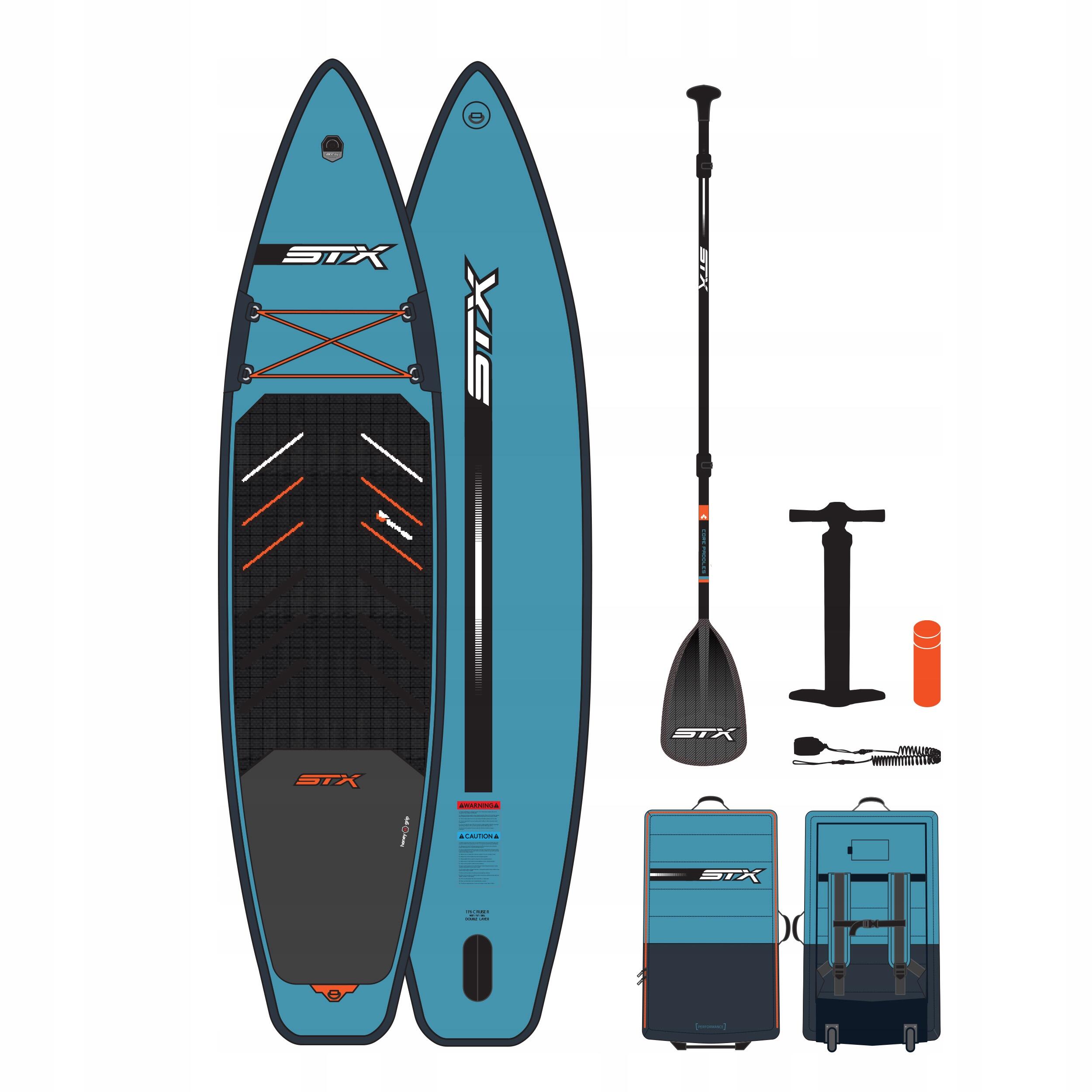 STX Paddleboard Cruiser 10'6'' TEAL/ORANGE