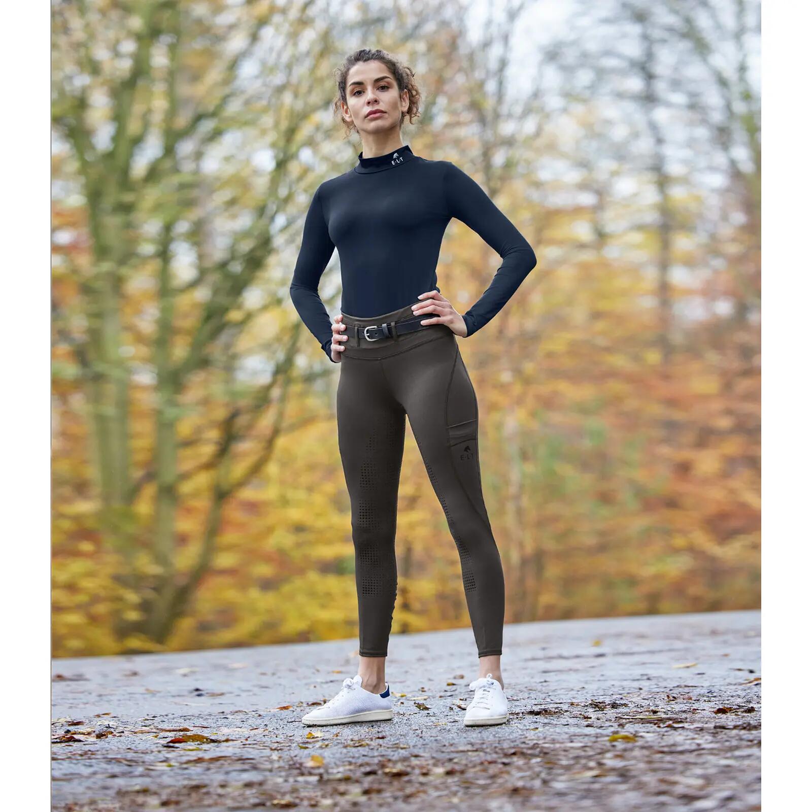 Mallas de equitación Full Grip para mujer ELT Hanna 2/4