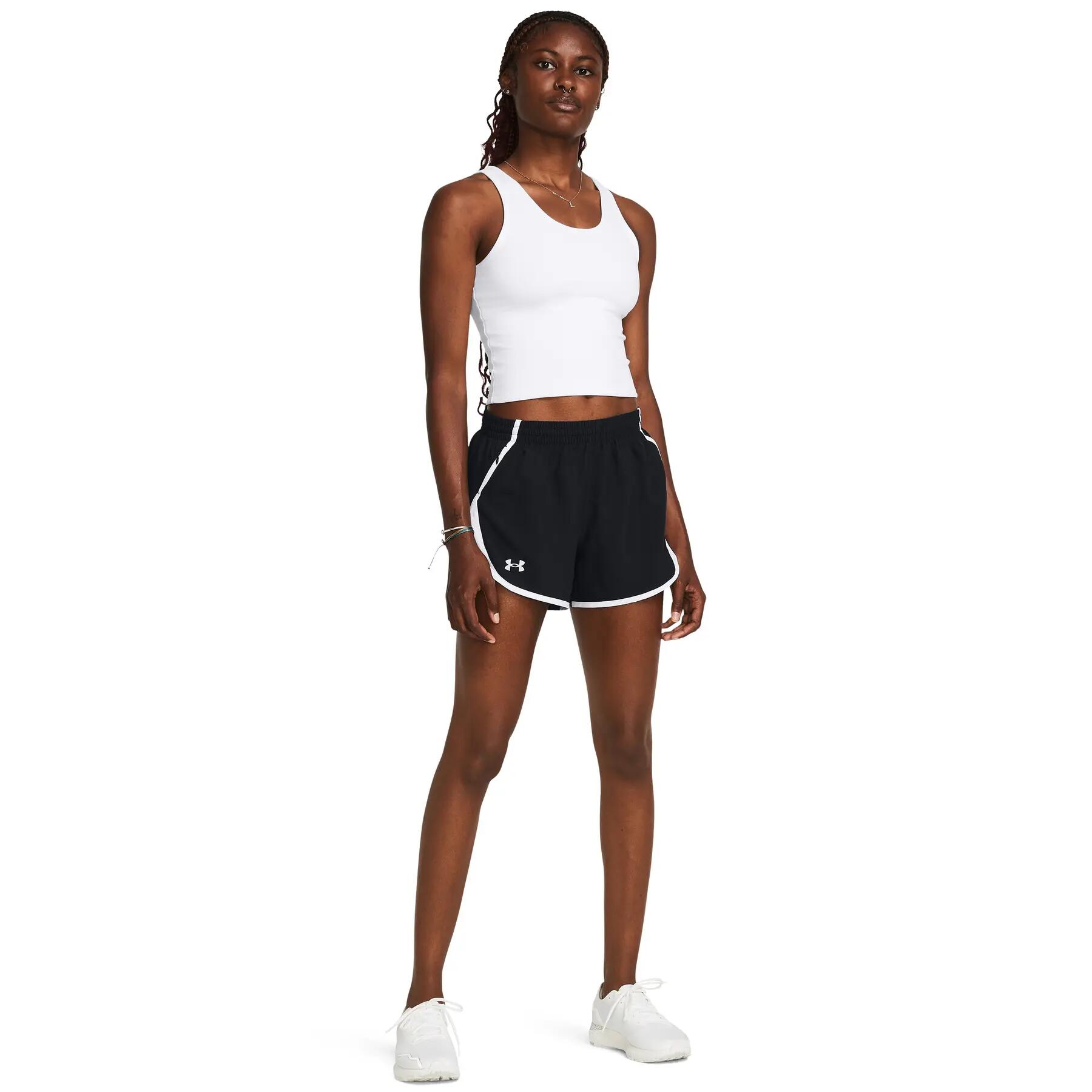 Damesshort Under Armour Fly By 3" 3/5