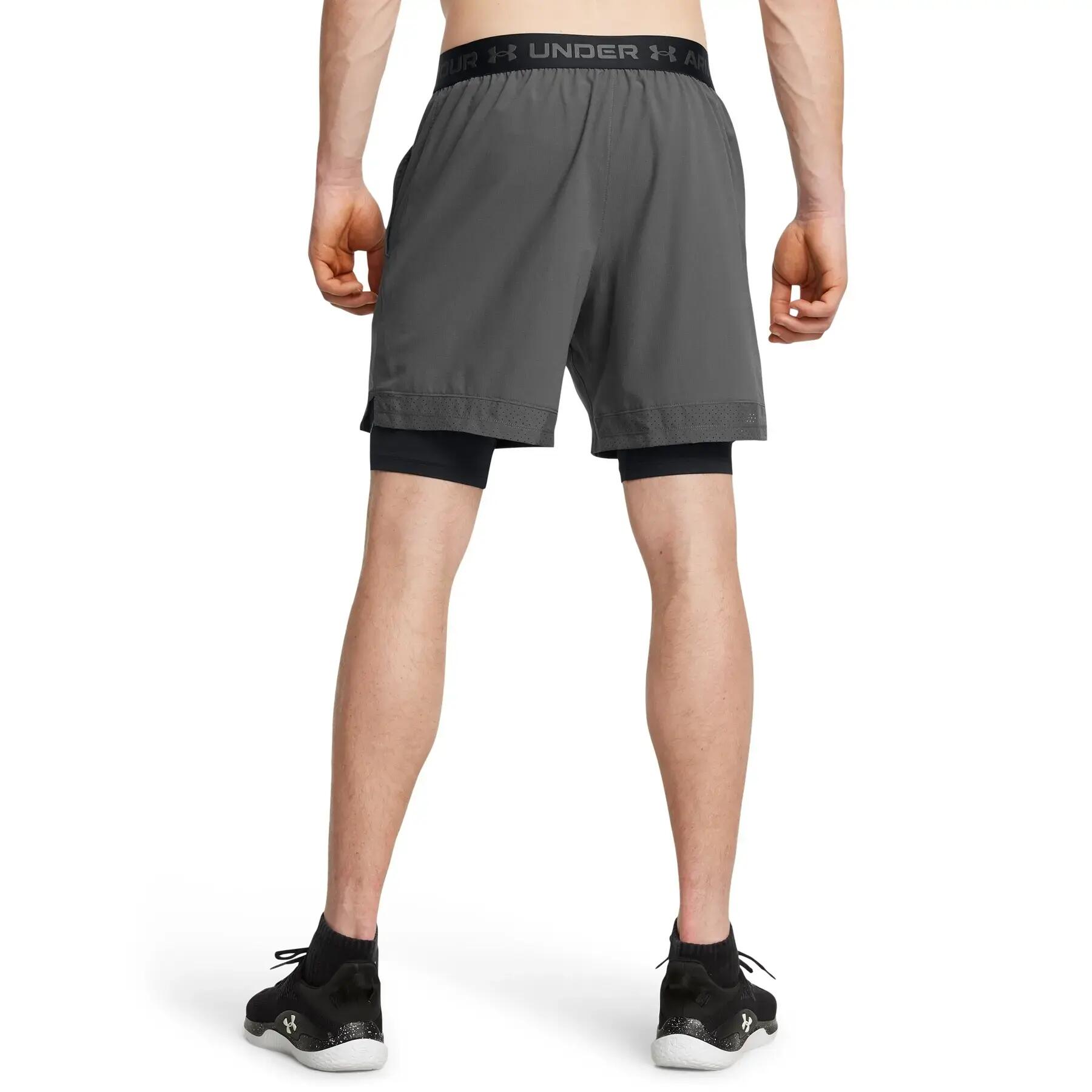 Short  2-en-1 woven Under Armour Vanish 5/6