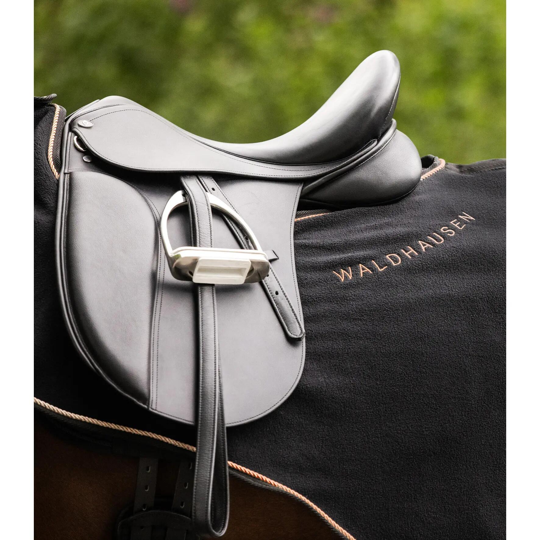 Couvre-reins pour cheval en polaire Waldhausen Modern Rosé 2/2