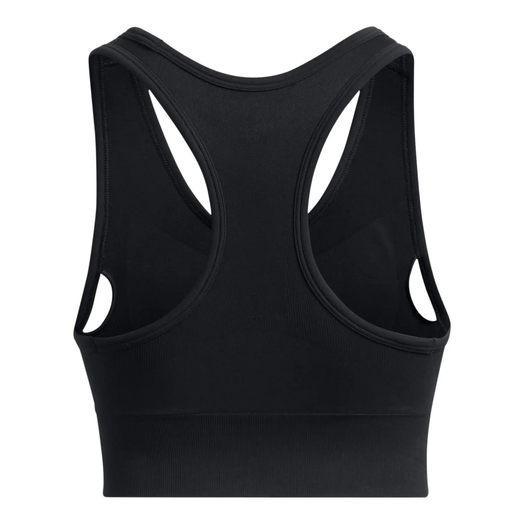 Sujetador sin costuras de soporte moderado para mujer Under Armour Vanish 3/5