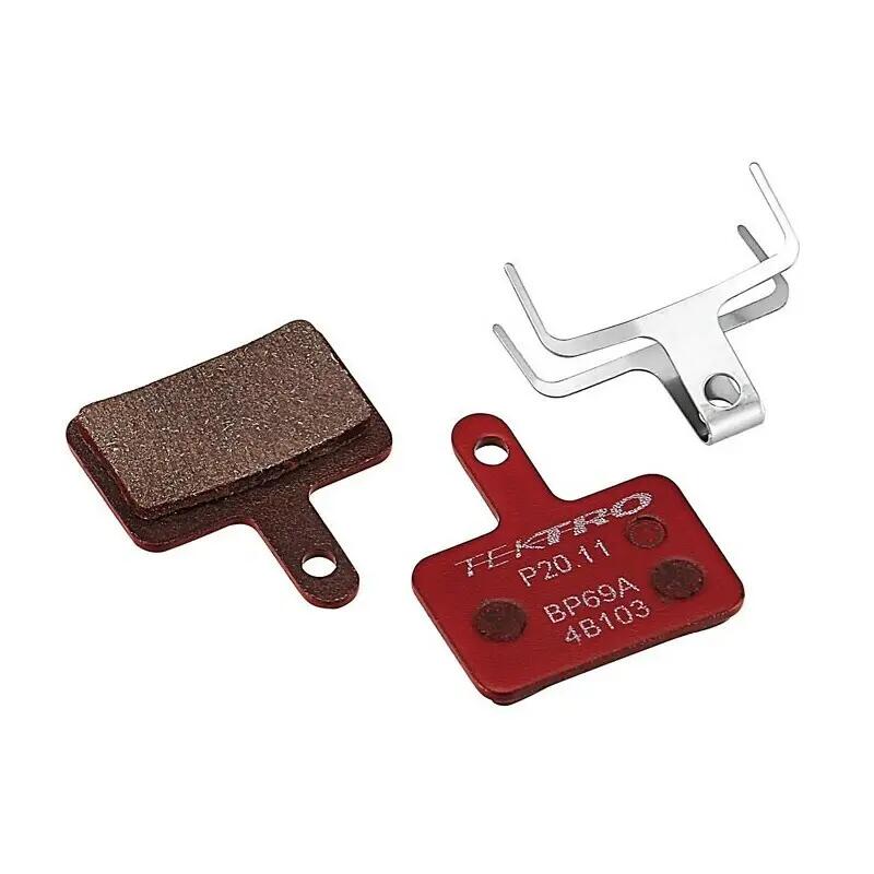 Lot De 2 Paires De Plaquettes De Frein YINETTECH – Compatibles Shimano B01S / Tektro E10.11 – Métal + Céramique